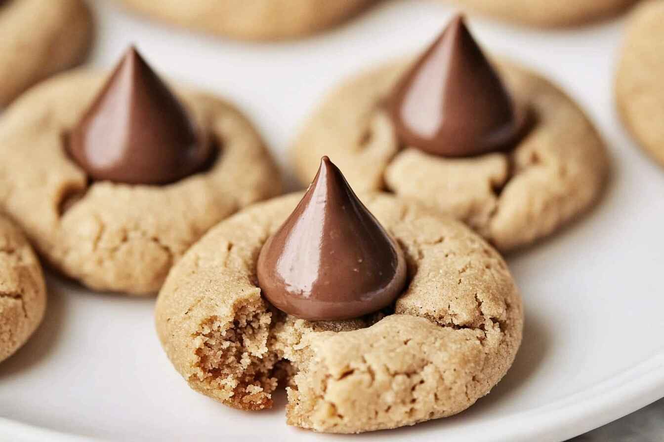 Peanut Butter Blossom Cookies