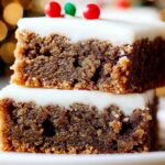 Gingerbread Cookie Bars