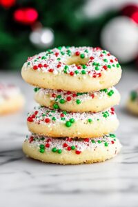Christmas Sprinkle Sugar Cookies