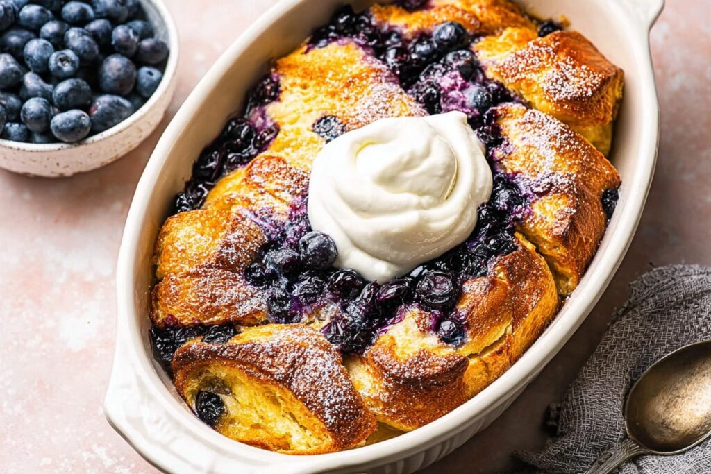 Blueberry Breakfast Casserole