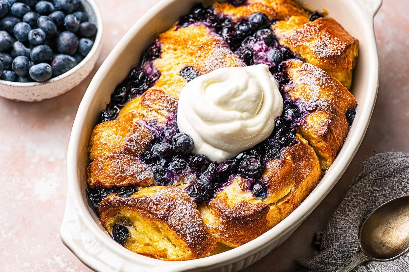 Blueberry Breakfast Casserole