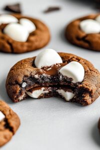 Chocolate Marshmallow Cookies
