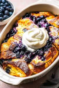 Blueberry Breakfast Casserole