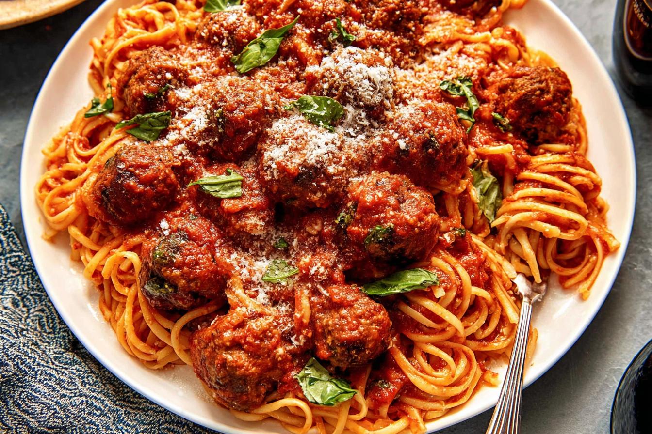 Spaghetti and Meatballs