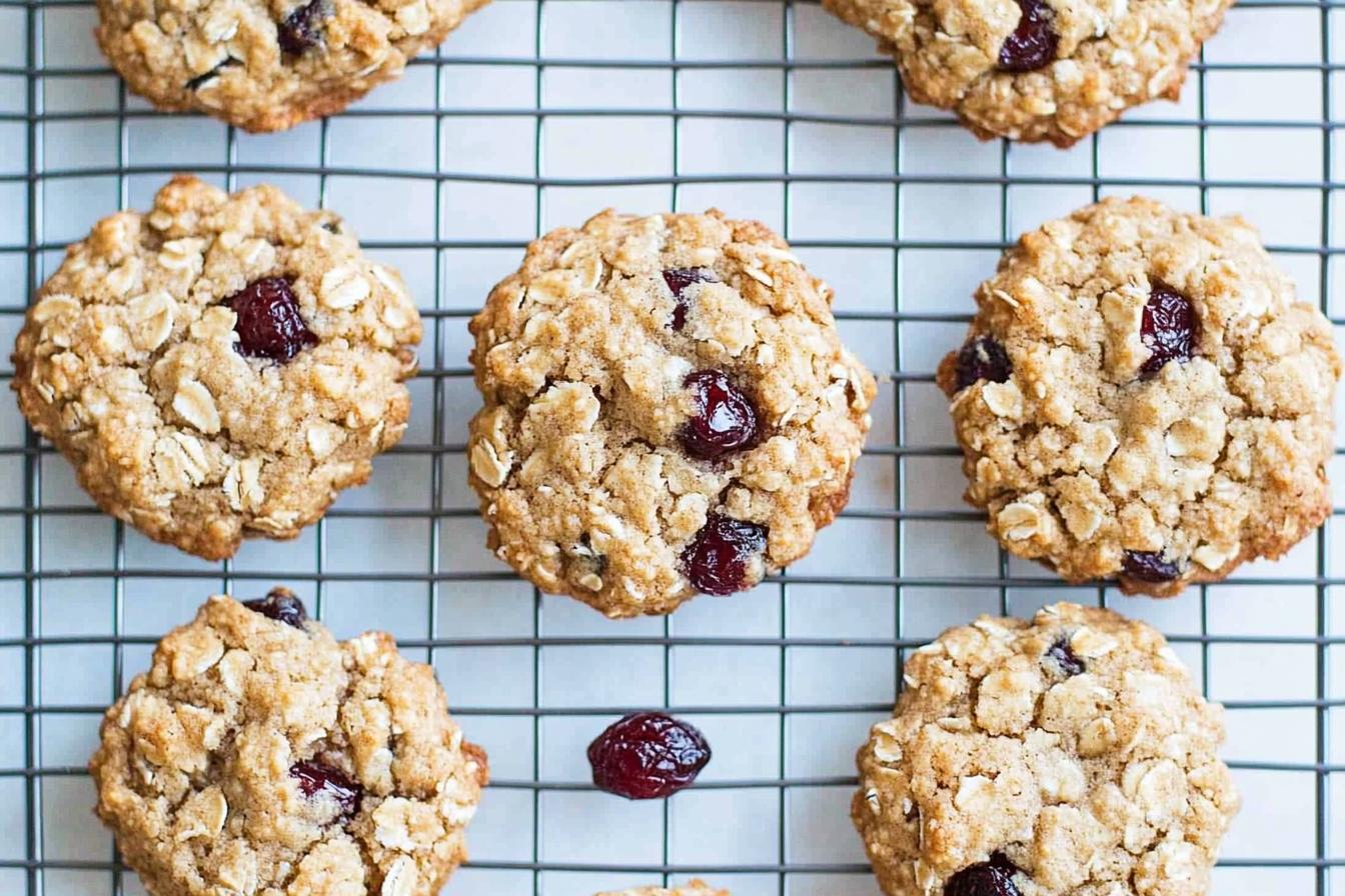 Cranberry Coconut Oatmeal Cookies