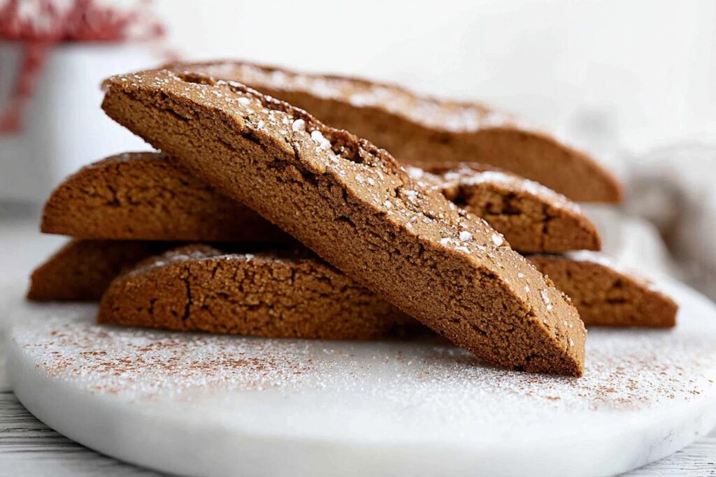 Gingerbread Biscotti