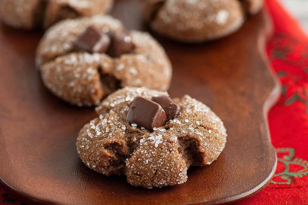Gingerbread Chocolate Cookies
