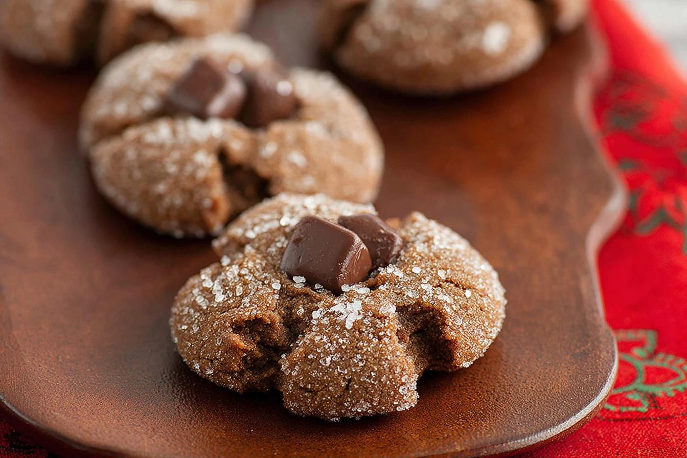 Gingerbread Chocolate Cookies