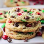 Christmas Chocolate Chip Cookies