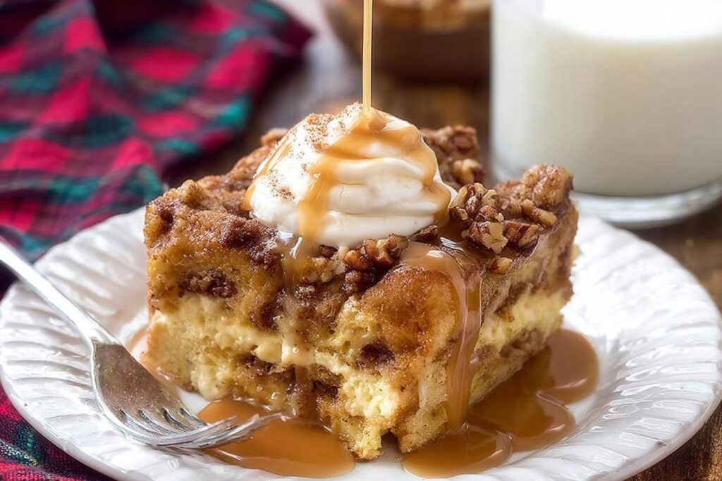 Eggnog French Toast Bake