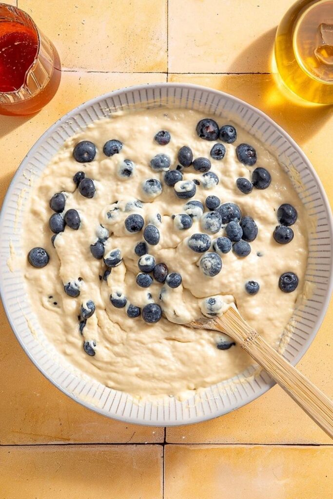 Lemon Blueberry Pancakes