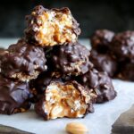 No Bake Crispy Peanut Butter Balls/