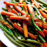 Roasted Carrots and Green Beans with Garlic