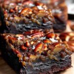 Bourbon Pecan Pie Brownies