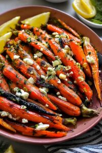 Lemon Dijon Roasted Carrots