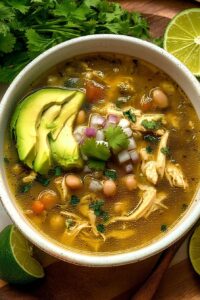 Salsa Verde Chicken Soup