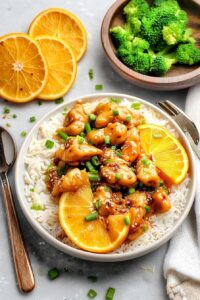 Healthy Orange Chicken