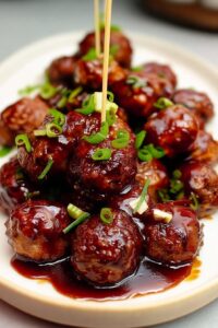 Sweet and Sour Meatballs