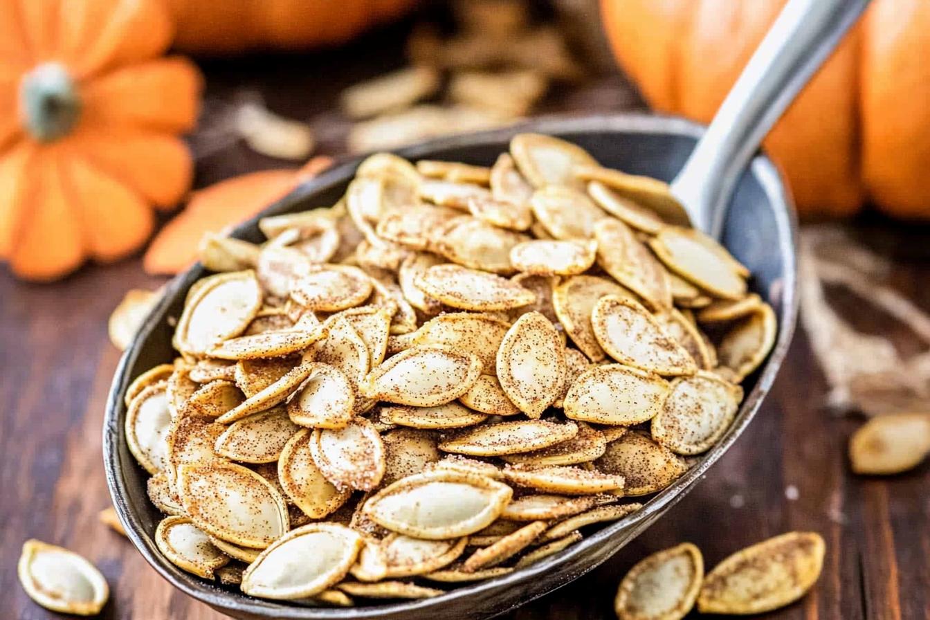 Cinnamon Sugar Pumpkin Seeds