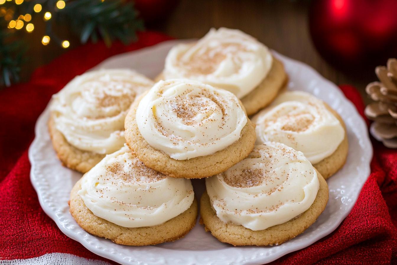 Eggnog Cookies