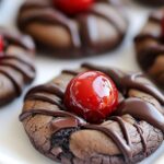Chocolate Covered Cherry Cookies