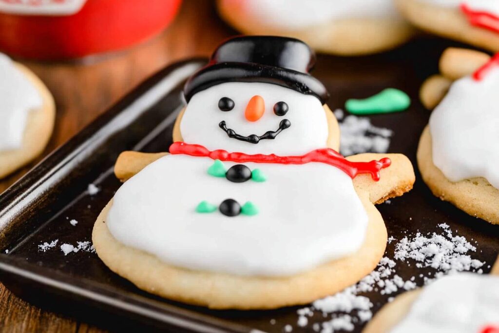 Melted Snowman Cookies