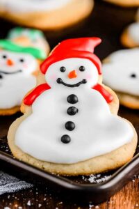 Melted Snowman Cookies