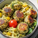 Chicken Pesto Meatballs