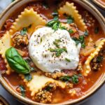 Homemade Lasagna Soup