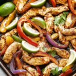 Sheet Pan Chicken Fajitas