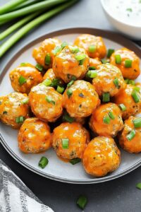 Buffalo Chicken Meatballs