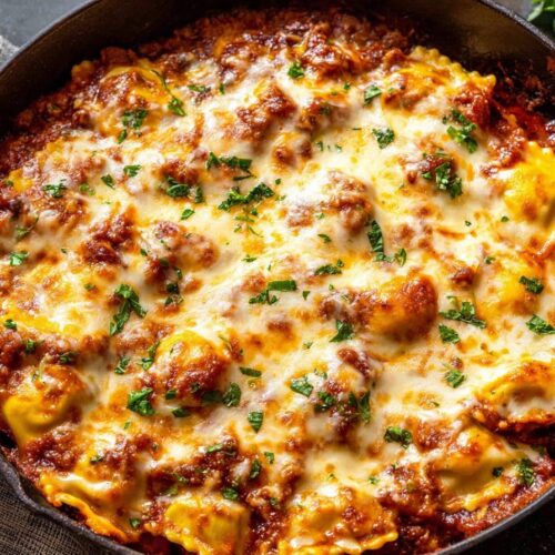 Baked Ravioli: Cheesy and Easy Recipe - abbysrecipes.com