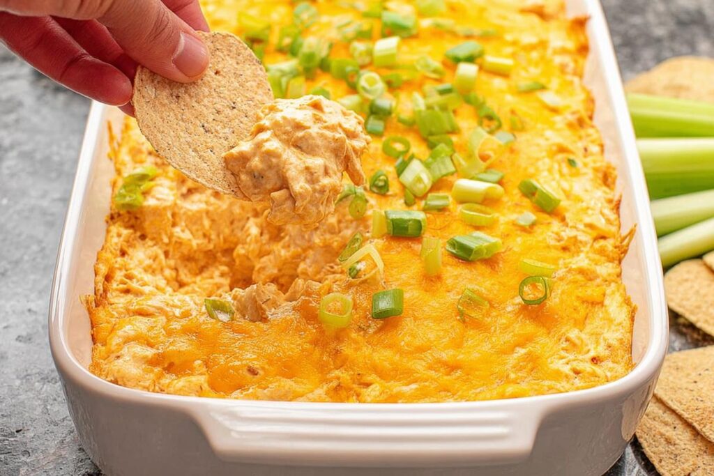 Homemade Buffalo Chicken Dip
