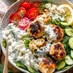 Homemade Greek Chicken Meatballs