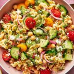 Mediterranean Chickpea Pasta Salad
