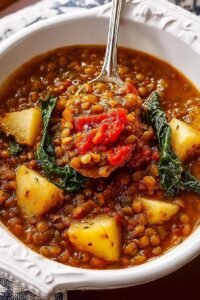 Mediterranean Lentil Soup
