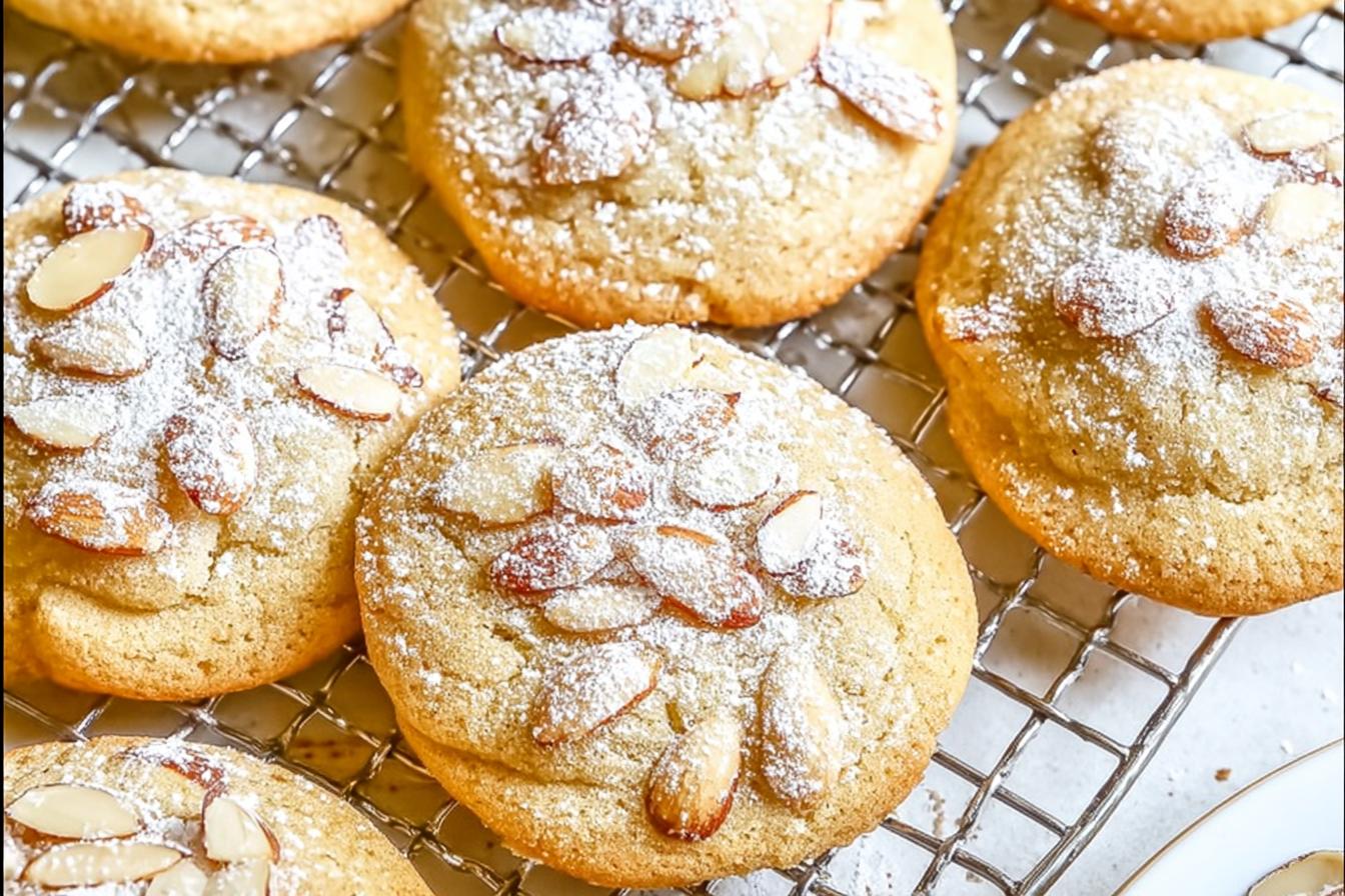 Almond Croissant Cookies