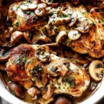 Baked Chicken with Mushrooms