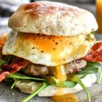 Breakfast Burger Recipe