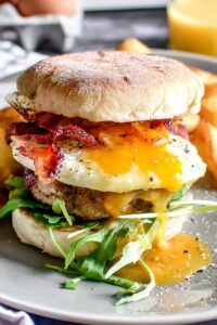 Breakfast Burger Recipe
