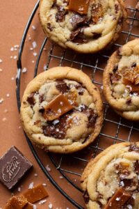 Brown Butter Toffee Chocolate Chip Cookies
