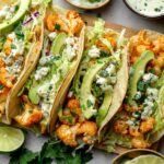 Buffalo Cauliflower Tacos