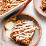 Carrot Cake Baked Oatmeal