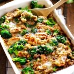 Creamy Chicken Quinoa and Broccoli Casserole