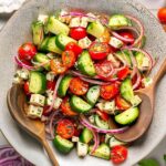 Cucumber Onion Tomato Salad