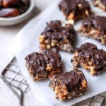 Date Bars with Chocolate & Tahini