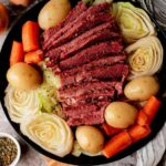 Dutch Oven Corned Beef and Cabbage