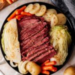 Dutch Oven Corned Beef and Cabbage