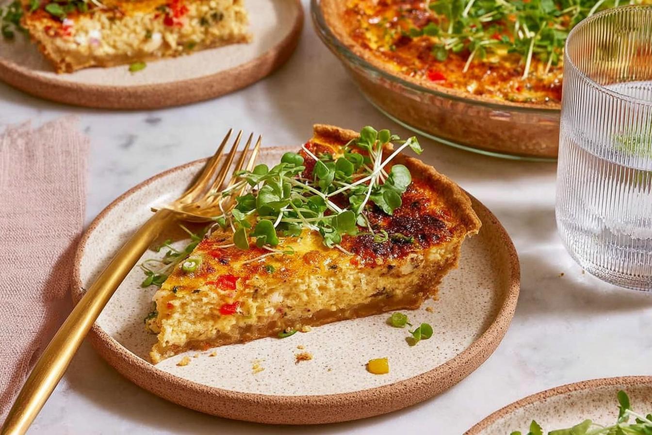 Easy Cottage Cheese Quiche