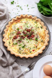 Egg White Quiche